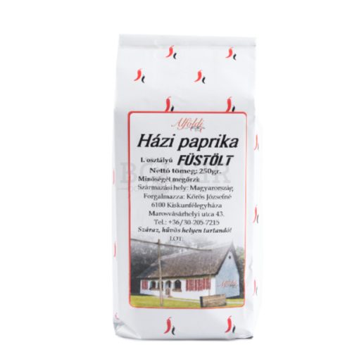 Füstölt édes házipaprika 250gr.