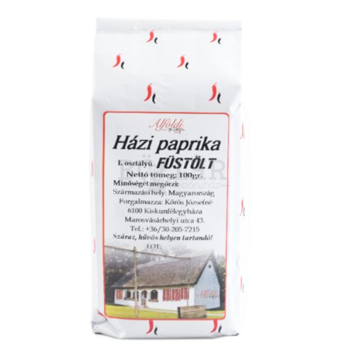 Füstölt édes házipaprika 100gr.