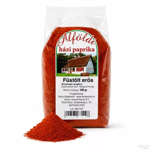 Füstölt erős házipaprika 100gr.