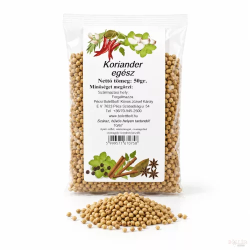 Koriander (egész) 50gr