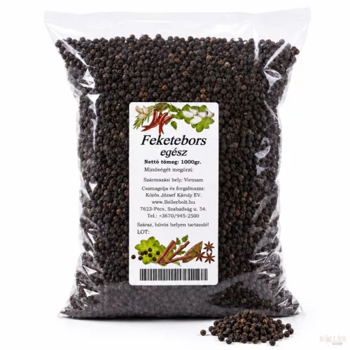 Fekete bors (egész) 1000gr.