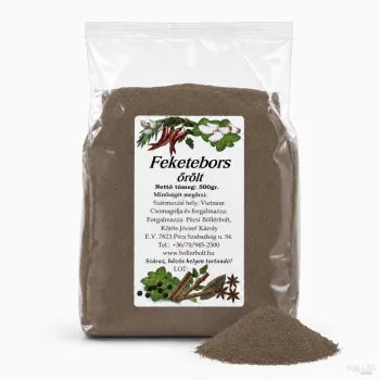 Fekete bors (őrölt) 500gr.