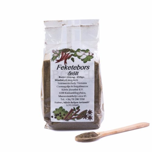 Fekete bors (őrölt) 250gr.
