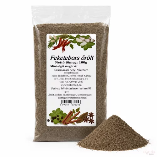 Fekete bors (őrölt) 100gr.
