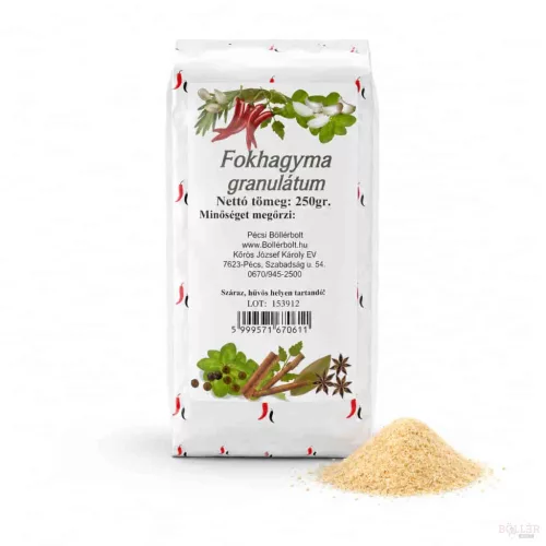Fokhagyma granulátum 250gr.