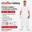 Niroflex hentes kötény 120x90 - fehér