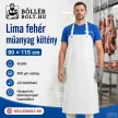 Lima fehér húsipari kötény 90x115