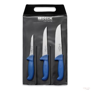 Dick hentes késkészlet tartóval - 3db-os