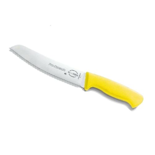 Dick kenyérvágó kés - Sárga nyéllel (8503921-2-02)