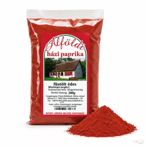 Füstölt édes házipaprika 200gr