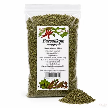 Bazsalikom morzsolt 250gr