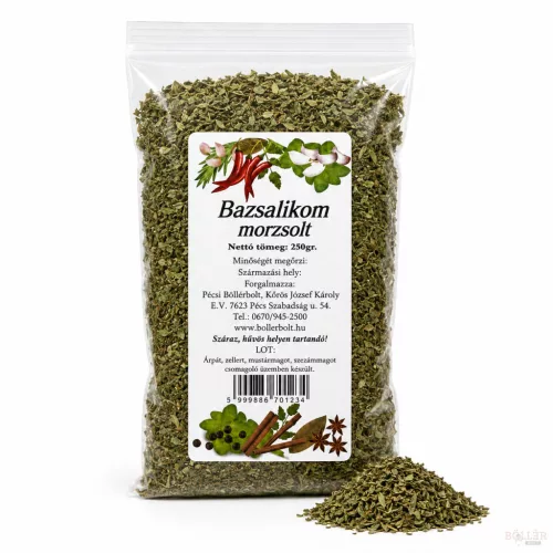 Bazsalikom morzsolt 250gr
