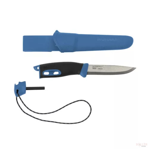 Morakniv Companion Spark kés szikravetővel és tokkal (kék)