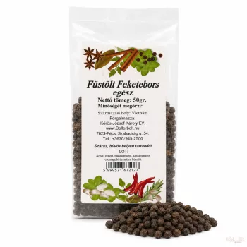 Füstölt Fekete bors egész 50gr.
