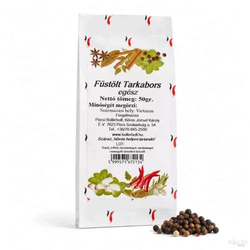 Füstölt Tarkabors egész 50gr.