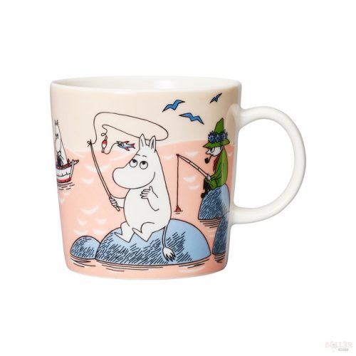 ARABIA MOOMIN bögre 0,3 L, Horgász