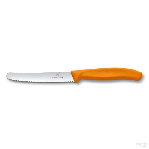 VICTORINOX Swiss Classic paradicsomszeletelő kés (11 cm) 2 részes, narancssárga