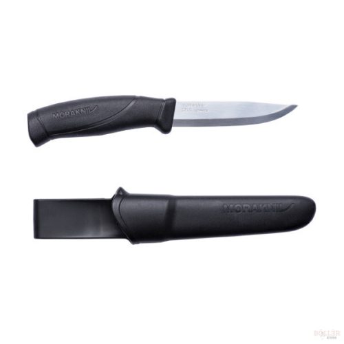 MORAKNIV Companion (S) kés tokkal, fekete, bliszterben